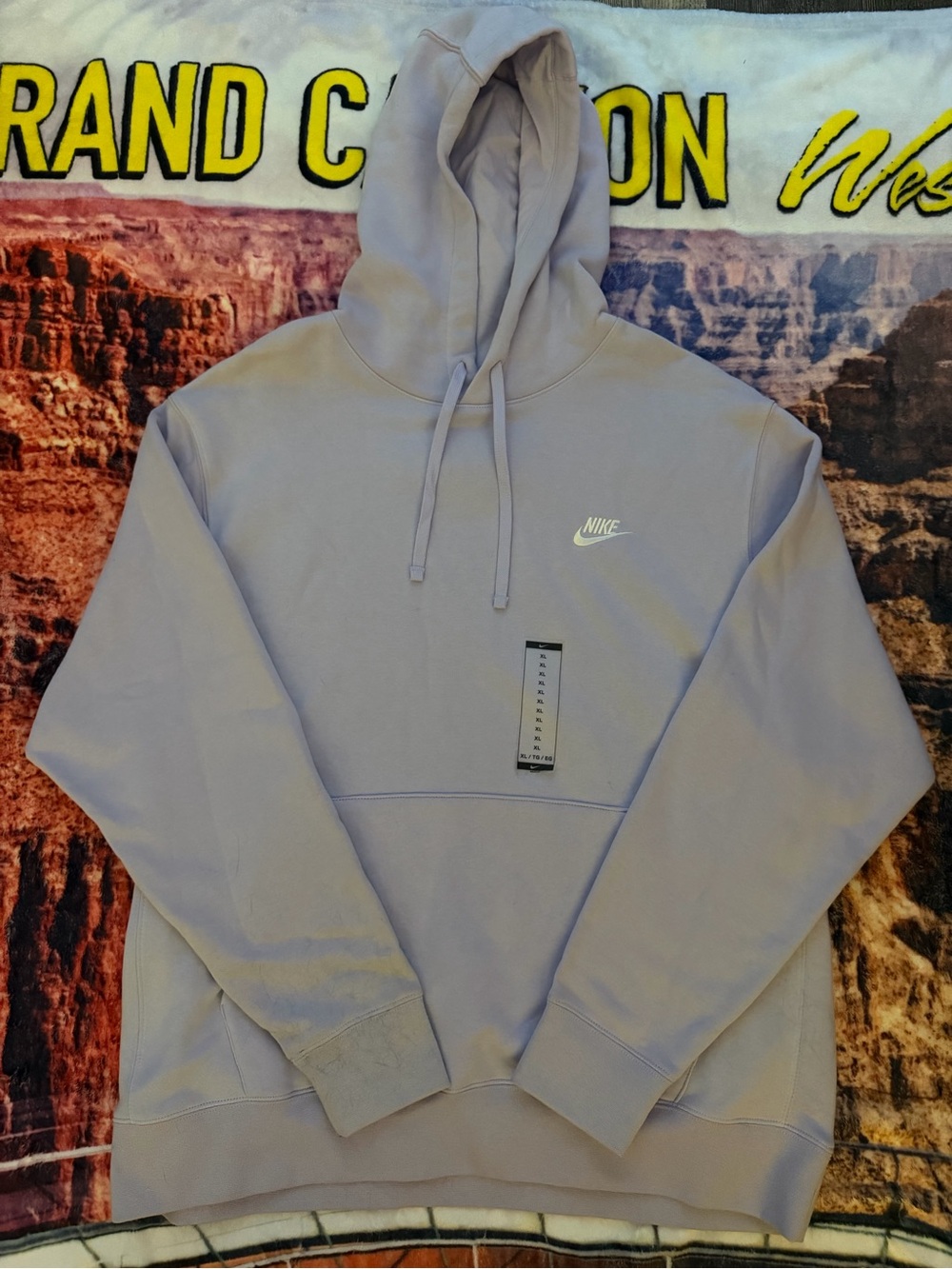 Nike Men's Light Lavender Hoodie Pullover